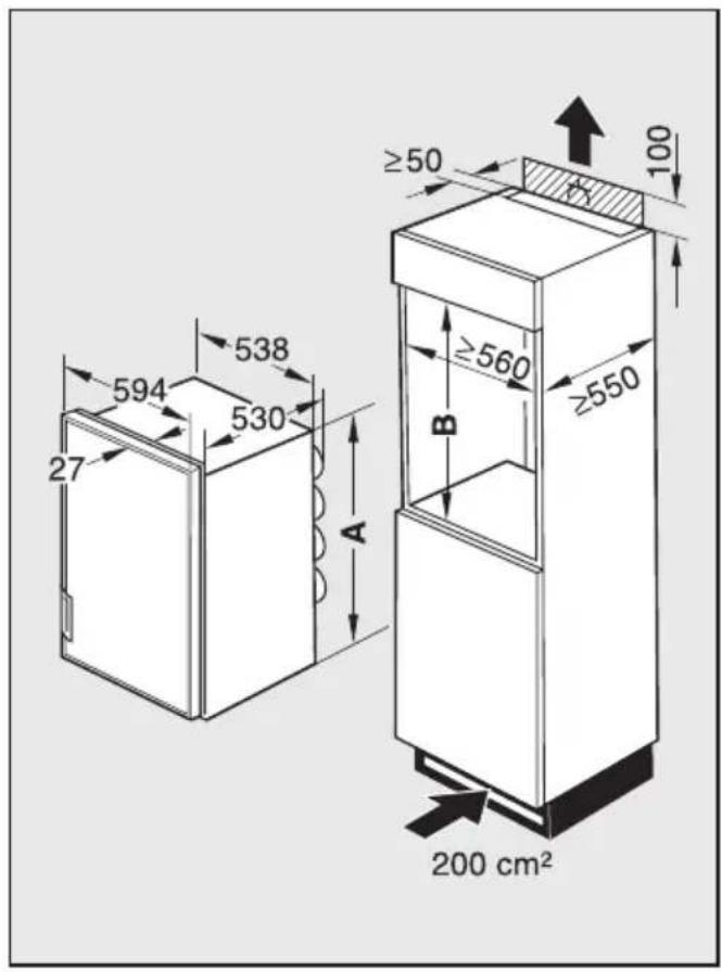 MIELE K 5224 EF - Vor dem Geräteeinbau - 1