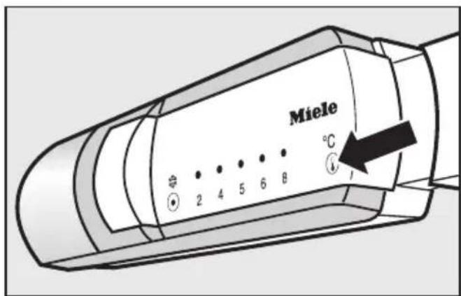 MIELE K 5224 EF - Temperatur einstellen - 1