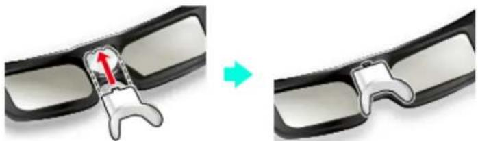 PANASONIC Viera TX-P50ST60B - 3D Brille - Batterie austauschen - 3