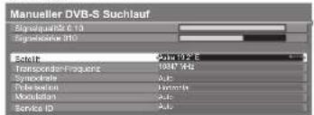 PANASONIC Viera TX-P50GW20 - Manuelles Einstellen des DVB-Programms Manueller Suchlauf - 1