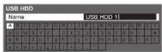 PANASONIC Viera TX-P50GW20 - Wählen Sie die USB-Festplatte für die Aufnahme und starten Sie die Registrierung / Einrichtung - 10