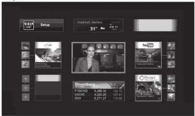 PANASONIC Viera TX-P54Z1E - Zugriff auf VIERA CAST. - 3