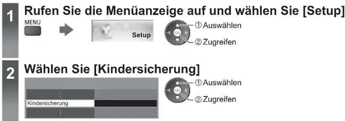 PANASONIC Viera TX-L37ETW5W - Kindersicherung - 1