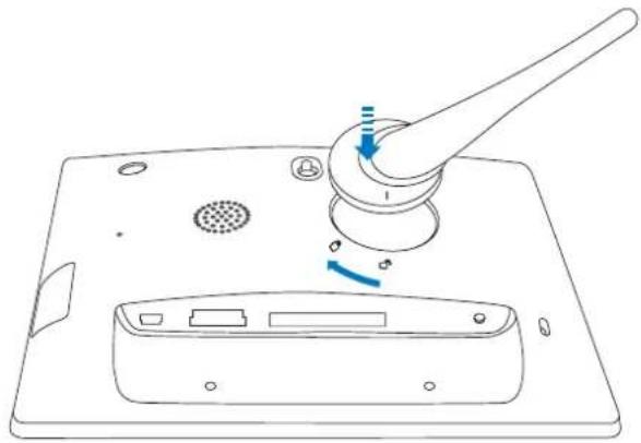 PHILIPS SPF7210 - Установка опоры - 2