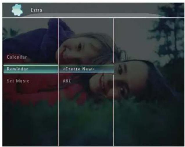 Extra Calendar Reminder Set Music ABC