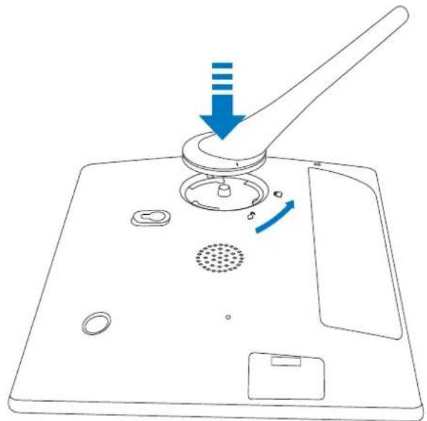 PHILIPS SPF7210 - Установка опоры - 1