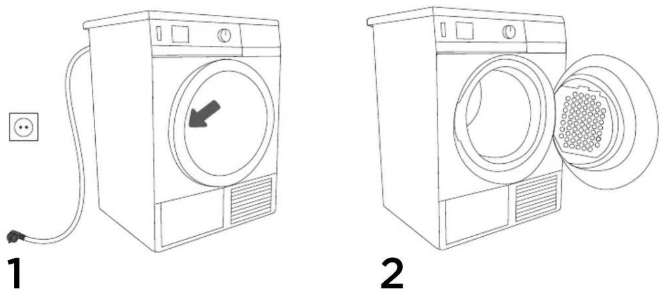 GORENJE D7465A++ - VOR DER ERSTEN INBETRIEBNAHME - 1