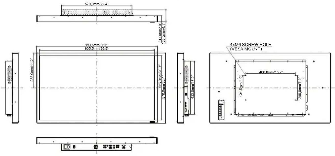 IIYAMA ProLite LH4264S-1 - HINWEIS - 3