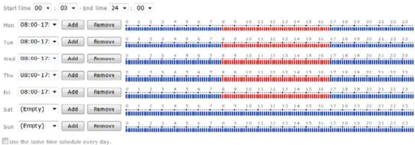 Intellinet IBC-637IR - Schedule - 2