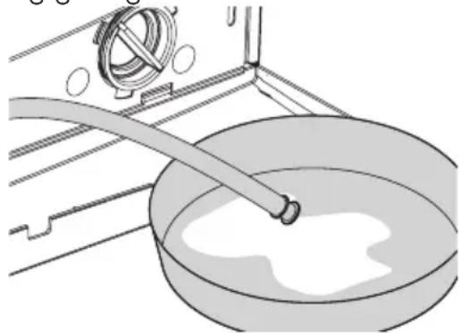 Elektra Bregenz WAF 7316 A - Restliches Wasser ablaufen lassen und Pumpenfilter reinigen - 3
