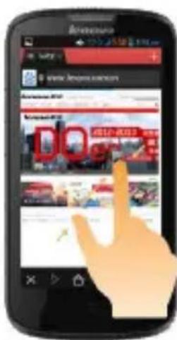 LENOVO A800 - Menggulir - 2