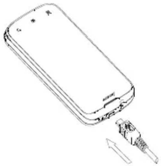 LENOVO A800 - Charging the phone - 1