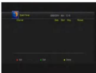 Contact Total 00/01/2011 Mon 12:15 Channel Date Start Stop Retreat • Alt • Bbl • Devty