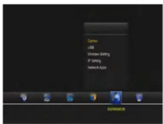 Startbox USB Windows Setting IP Setting Network Apps EXPANSION