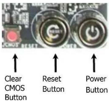 EVGA Z87 FTW - RESET and POWER Button - 1