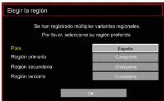 Elegir la región Se han registrado múltiples variantes regionales. Por favor, seleccione su región preferida. País España Región primaria Cuaquiera Región secundaria Cuaquiera Región terciaria Cuaquiera OK