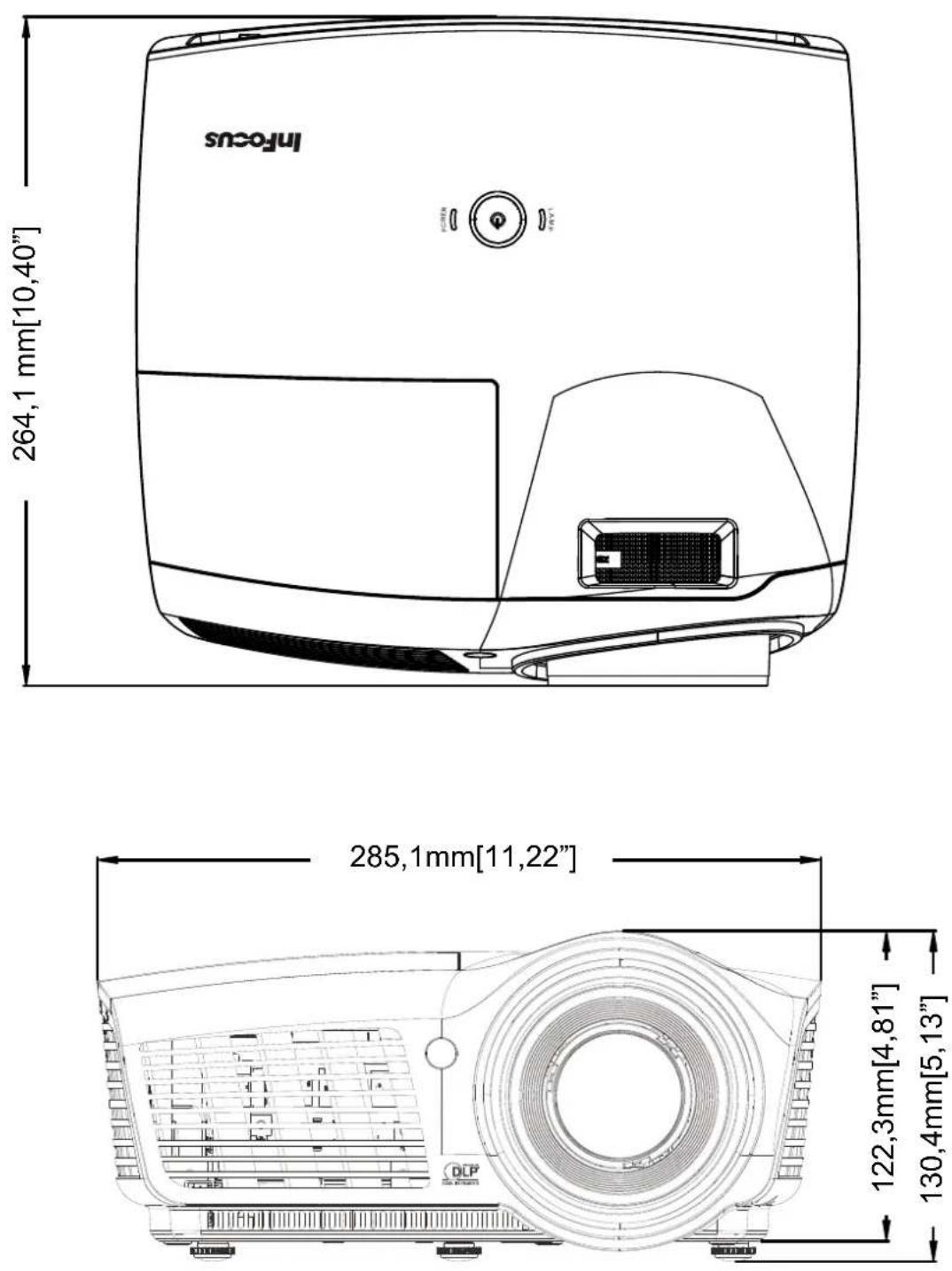 INFOCUS IN8606HD - SPEZIFIKATIONEN - 2