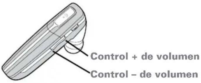 Control + de volumen Control - de volumen
