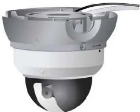 PLUSTEK Security IPcam P1100 - Anbringen an einer Decke - 3