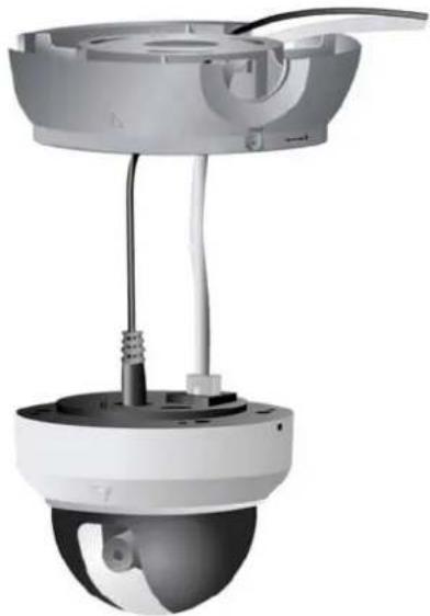 PLUSTEK Security IPcam P1100 - Anbringen an einer Decke - 2