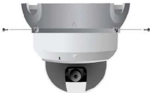 PLUSTEK Security IPcam P1100 - Anbringen an einer Decke - 4