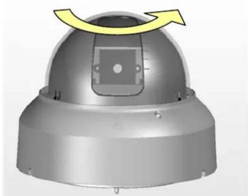PLUSTEK Security IPcam P1100 - Das Justieren der Linse - 1