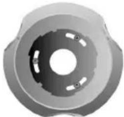 PLUSTEK IPcam P1100A - Anbringen an einer Decke - 1