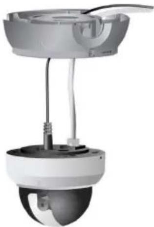 PLUSTEK IPcam P1100A - Anbringen an einer Decke - 2