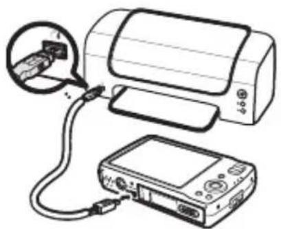 POLAROID t1234 - - Anschließen der Kamera an einen Drucker - 1