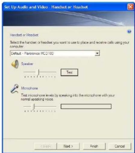 PLANTRONICS MCD100-M - Confirming MCD100-M is Configured as Microsoft Office Communicator 2007 Speakerphone - 3