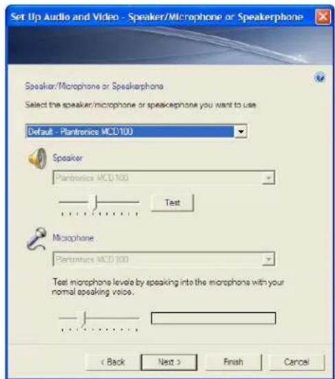 PLANTRONICS MCD100-M - Confirming MCD100-M is Configured as Microsoft Office Communicator 2007 Speakerphone - 4