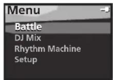 PIONEER STZ-D10T-G - Drücken Sie bei eingeschaltetem Strom MENU. - 1