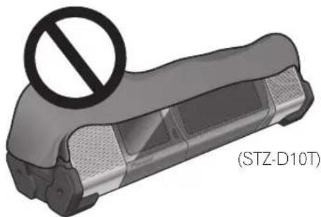 PIONEER STZ-D10T-G - VORSICHTSHINWEIS ZUR BELÜFTUNG - 1
