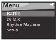 PIONEER STZ-D10T-G - Drücken Sie bei eingeschaltetem Strom MENU. - 1