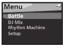 PIONEER STZ-D10T-G - Drücken Sie bei eingeschaltetem Strom MENU. - 1