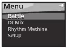 PIONEER STZ-D10T-G - Drücken Sie bei eingeschaltetem Strom MENU. - 1