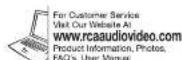 RCA RC100 - Warranty information - 1