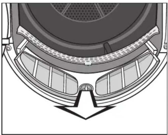 MIELE TKR 350 WP - Flusenfilter und Luftführungsbereich gründlich reinigen - 2