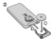 MAXELL BT3100 - Auswechslung der Batterie der Fernbedienung - 2