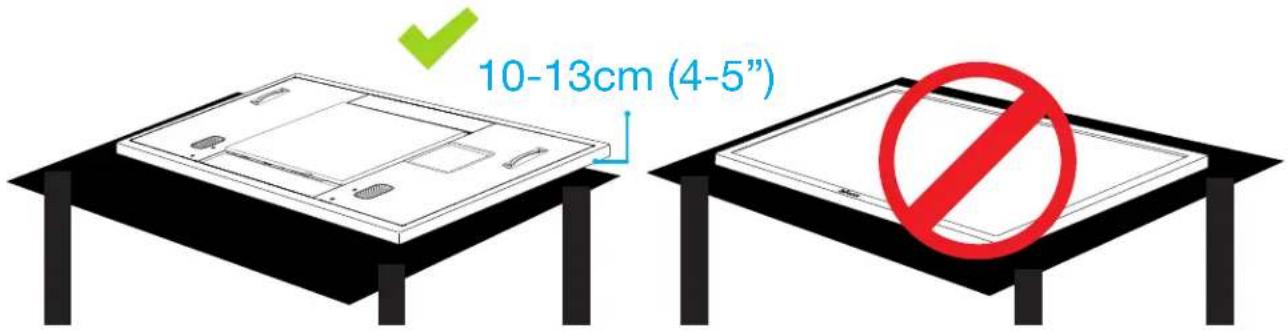 10-13cm (4-5")