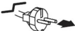 SANYO PDG-DXT10L - ⑦ Connecting the Supplied Power Cable - 4