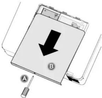 A B