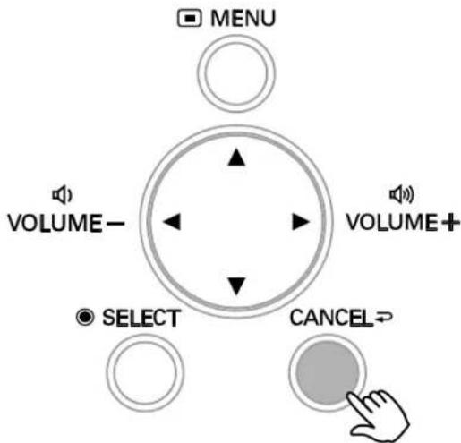 SANYO PDG-DXT10L - Adjusting by Using the OSD Control Panel - 3