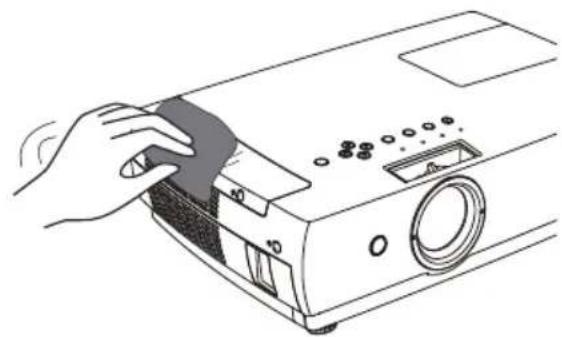 SANYO PLC-XC55 - Cleaning the Projector Cabinet - 1