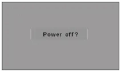Power off?