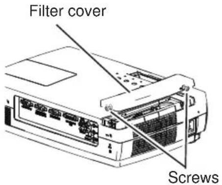 Filter cover Screws