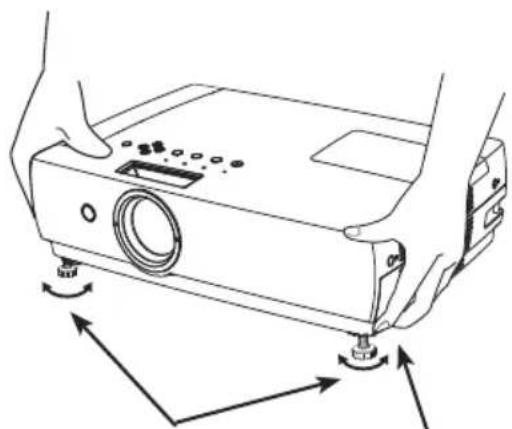 SANYO PLC-XC55 - Adjustable Feet - 1