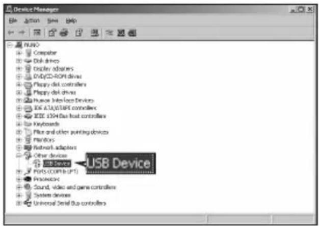 Device Manager File Action Save Help RUNO Computer Disk drives Display adapters DVD/CD-ROM drives Playtry disk controllers Playtry disk drives Human Inter-loc Devices USB & USB/USB1 controllers ICSC i204 Bus heat controllers Bus Keyboards Flick and other pointing devices Planitors Network adapters Other devices USB Device PORTS COMPL (LPT) Proloxico Sound, video and game controllers System devices Universal Serial bus controllers