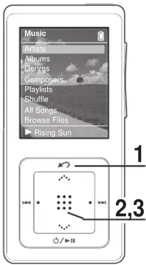 Music Artists Albums Genres Composers Playlists Shuffle All Songs Browse Files Rising Sun 1 2,3