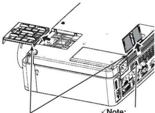 SANYO PLC-XU305 - Resetting the Filter Counter - 1
